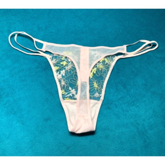 Victoria's Secret Dream Angels Wicked Wildflower Embroidery Unlined Bra 38D Set - Picture 14 of 16